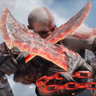 God of War PS4 4k wallpaper