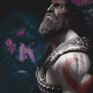 God of War 4k phone wallpaper