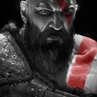 God of War 4k phone wallpaper