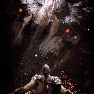 God of War 4k phone wallpaper