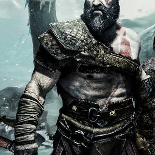 God of War 4k phone wallpaper