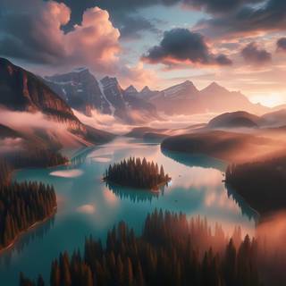 4k mountain art wallpaper