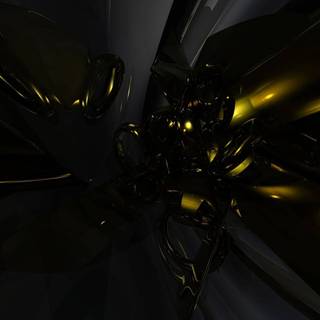 Black and gold desktop wallpaper