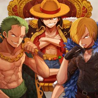 Zoro and Luffy 4k wallpaper