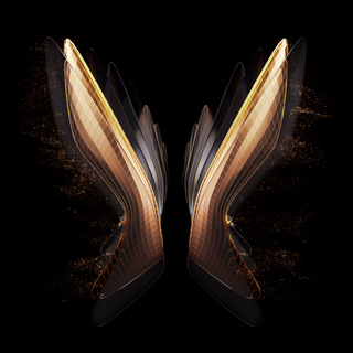 4k black gold wallpaper