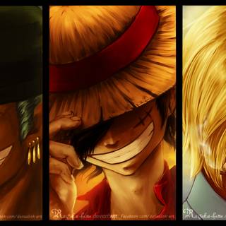 Zoro and Luffy 4k wallpaper