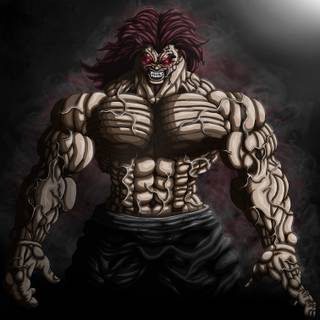 Yujiro Hanma 4k wallpaper