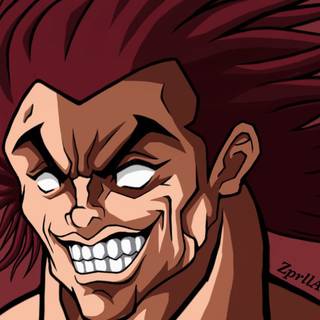 Yujiro Hanma 4k iPhone wallpaper