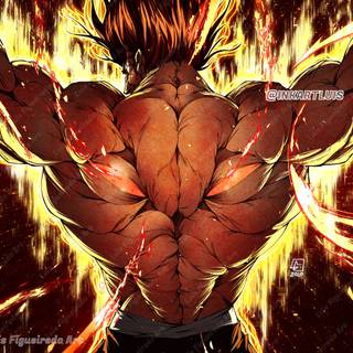 Yujiro Hanma PC wallpaper