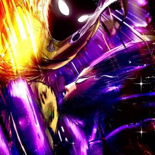 Garou vs Saitama wallpaper