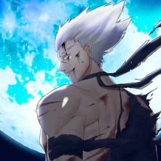 Garou vs Saitama wallpaper