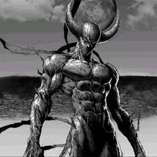 Garou vs Saitama wallpaper