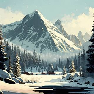 Mountain computer wallpaper