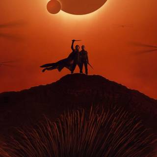 Dune Part Two phone wallpaper