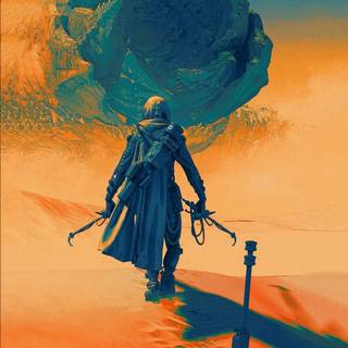 Dune Part Two phone wallpaper