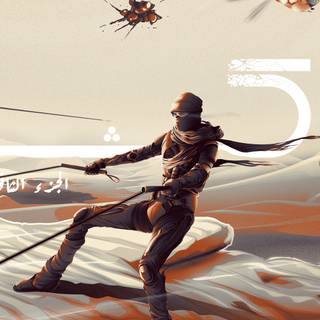 Dune Part Two phone wallpaper