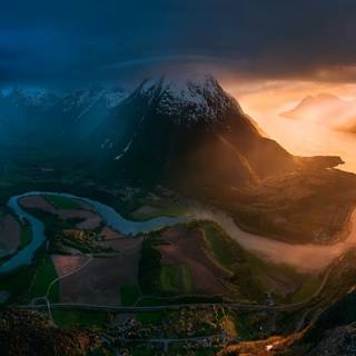 Mountain computer wallpaper