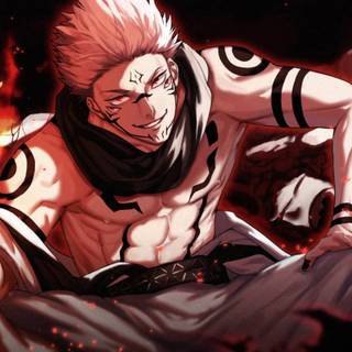 Sukuna HD desktop wallpaper