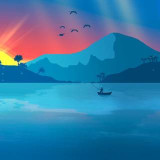 Desktop clean minimal wallpaper