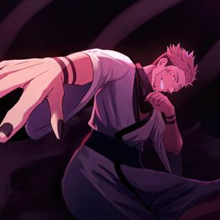 Sukuna HD desktop wallpaper