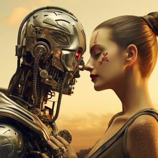 AI girl desktop wallpaper