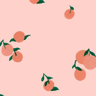 Orange computer aesthetic wallpaper