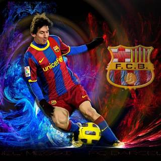 Messi skills wallpaper