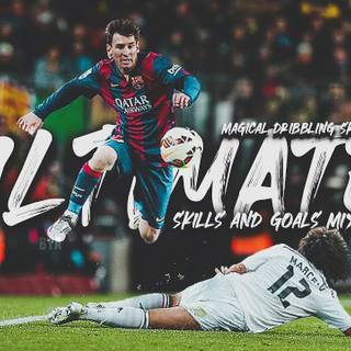 Messi skills wallpaper