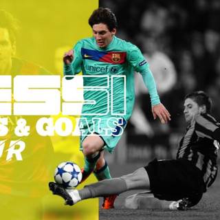 Messi skills wallpaper