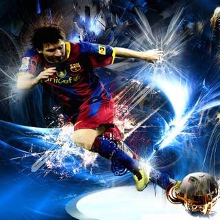 Messi skills wallpaper