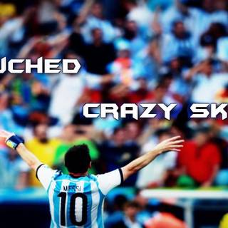 Messi skills wallpaper