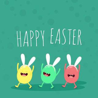 Funny Happy Easter wallpaper