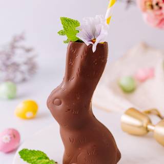 Easter bunny chocolate wallpaper
