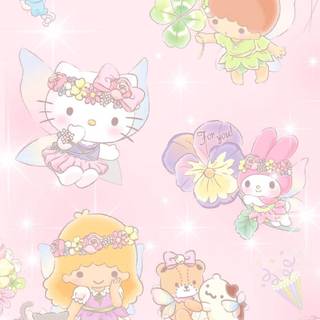Easter egg Sanrio wallpaper