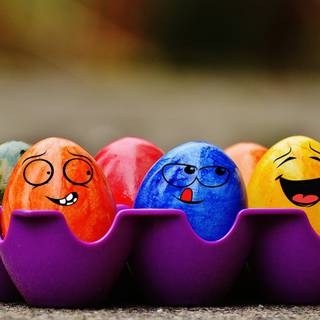 Funny Happy Easter wallpaper