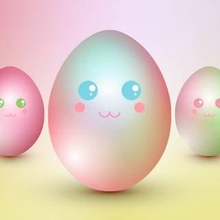 Easter cute 4k wallpaper