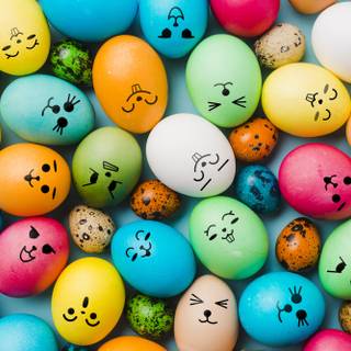 Easter cute 4k wallpaper