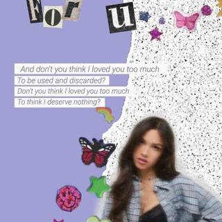 Olivia Rodrigo 2024 wallpaper