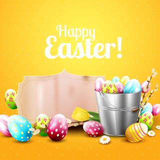 Easter cute 4k wallpaper