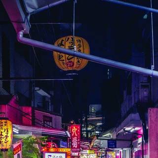 Japan alley wallpaper