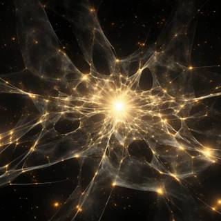 Cosmic web wallpaper