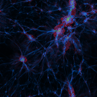 Cosmic web wallpaper