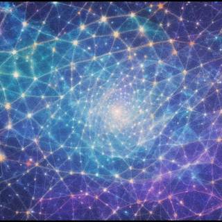 Cosmic web wallpaper