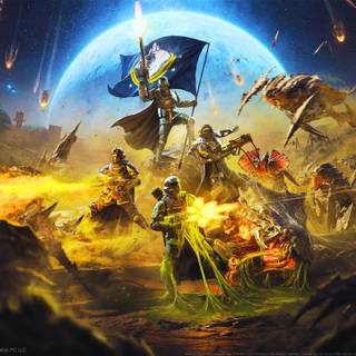 Helldivers 2 HD wallpaper