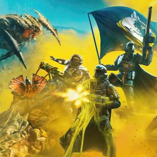 Helldivers 2 HD wallpaper