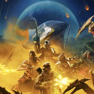 Helldivers 2 HD wallpaper