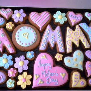 Mother's Day cookies wallpaper