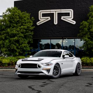 Ford Mustang 2024 iPhone wallpaper