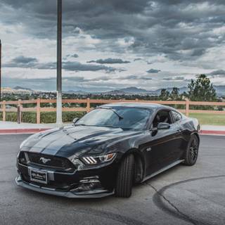 Ford Mustang 2024 iPhone wallpaper