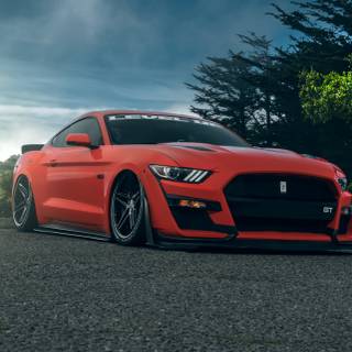 Ford Mustang 2024 iPhone wallpaper